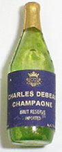Dollhouse Miniature Charles Debeau Champagne